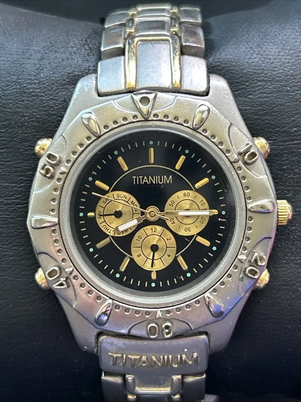 Titanium Two Tone Men’s Quartz Watch